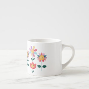 Tasse Expresso Happy Flowers
