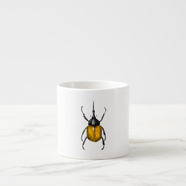 Tasse Expresso Hercules beetle (Devant)