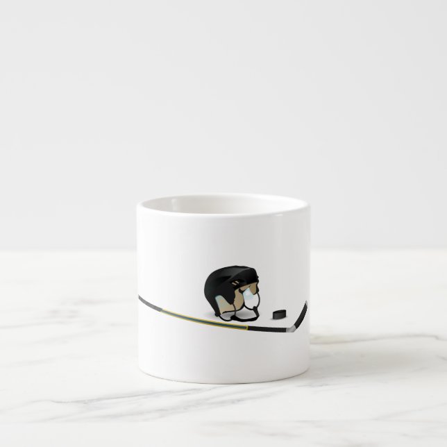 Tasse Expresso Hockey sur glace (Devant)