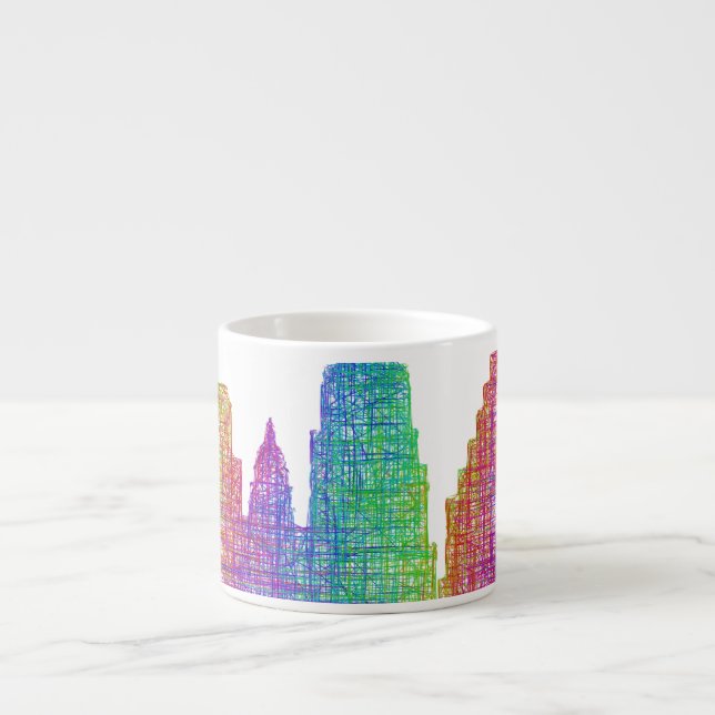 Tasse Expresso Horizon d'Austin (Devant)