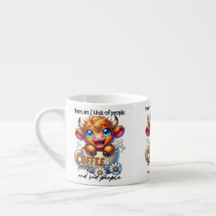 Tasse Expresso Il y a 2 sortes de personnes les amateurs de café 