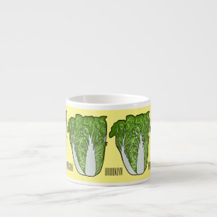 Tasse Expresso Illustration de chou chinois