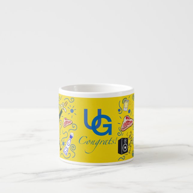 Tasse Expresso Illustration de hobby's (Devant)