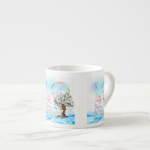 Tasse Expresso Imaginaire Crystal Horse Carriage