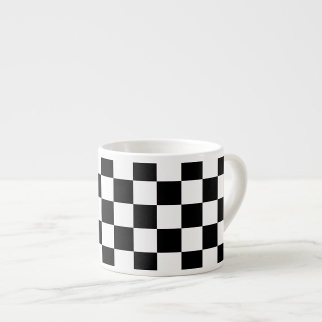Tasse Expresso Indicateur Checker (Devant droit)