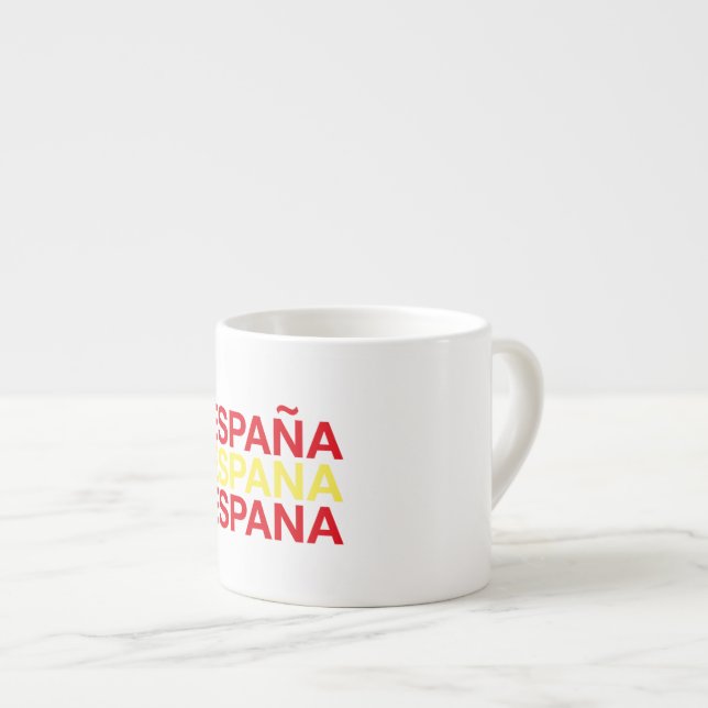 Tasse Expresso Indicateur ESPAGNE (Devant droit)