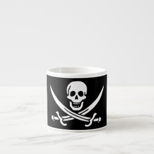 Tasse Expresso Indicateur Jolly roger Pirate