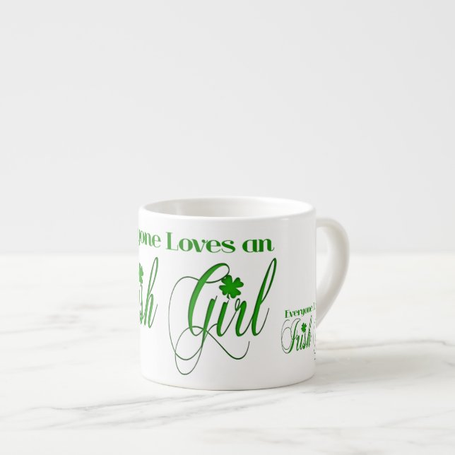 Tasse Expresso Irlandaise (Devant droit)