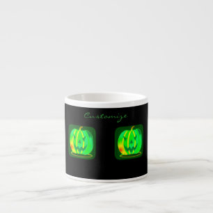 Tasse Expresso Jack vert Halloween o'lantern Thunder_Cove