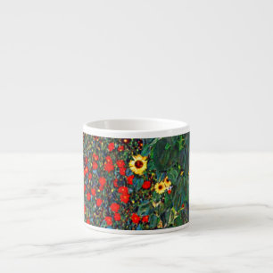 Tasse Expresso Jardin aux fleurs Gustav Klimt