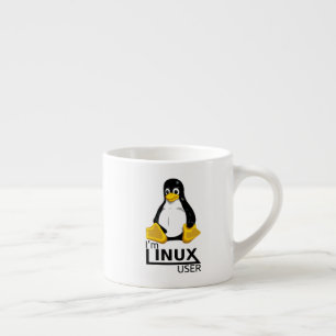 Tasse Expresso Je suis utilisateur de Linux