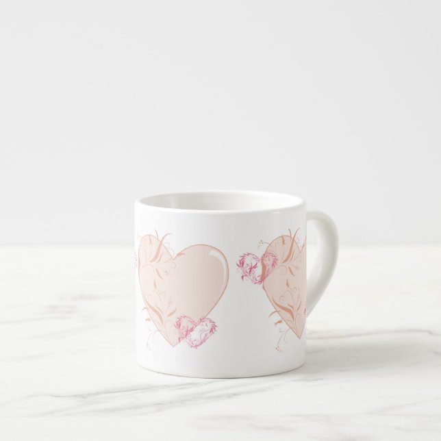 Tasse Expresso Joli Coeur (Devant droit)