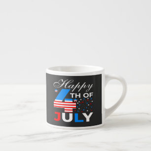 Tasse Expresso Joyeux 4 juillet-97958