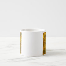 Kokopelli Abstrait avec Mesa, Cactus et Sun