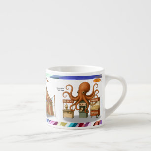 Tasse Expresso La cabane de snacks du cirque d'Otto