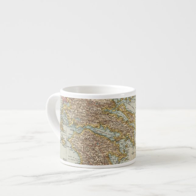 Tasse Expresso La Grèce 4 (Devant gauche)