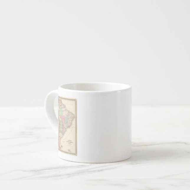 Tasse Expresso L'Amérique du Sud 2 (Devant gauche)