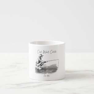 Tasse Expresso Lancer. Attendre. Attraper