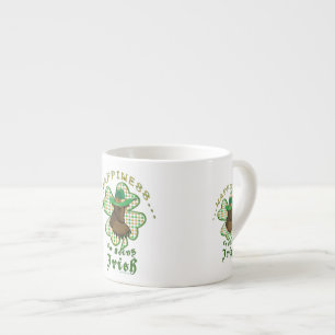 Tasse Expresso Le bonheur est irlandais