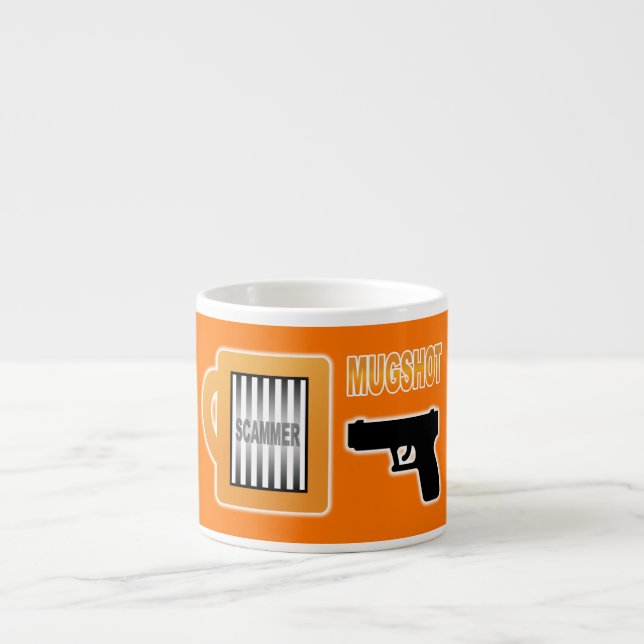 Tasse Expresso Le coup de fusil d'escroc (Devant)