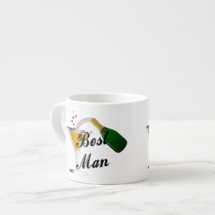 Tasse Expresso Le meilleur pain grillé de Champagne d'homme