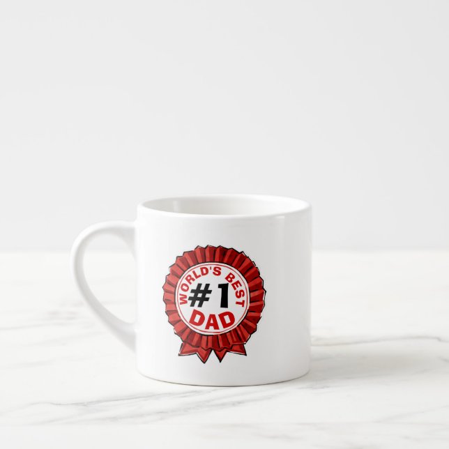 Tasse Expresso Le meilleur papa du monde (Gauche)