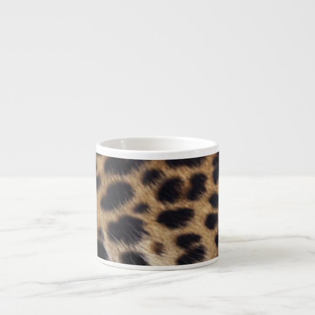 Tasse Expresso Leopard (Devant)