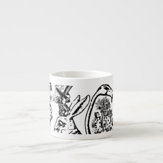 Tasse Expresso Les aventures d'Alice au pays des merveilles