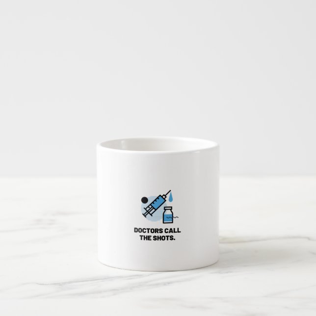 Tasse Expresso Les médecins appellent le coup (Devant)
