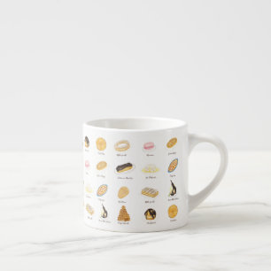 Tasse Expresso Les Pâtisserie Françaises