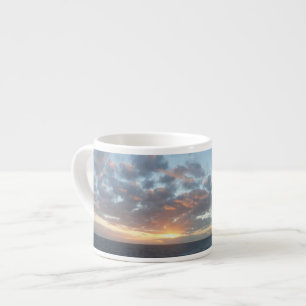 Tasse Expresso Lever du soleil sur Sea I Pastel Seascape