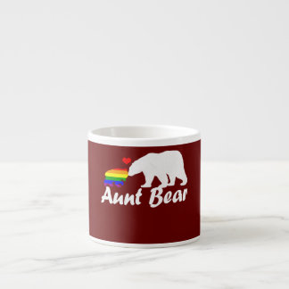 Tasse Expresso LGBT Tante Bear Gay pride Egalité des droits Rainb