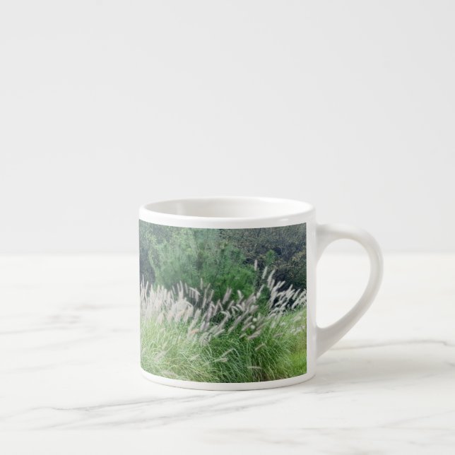 Tasse Expresso L'herbe des chiots remplissait mon coeur (Droite)