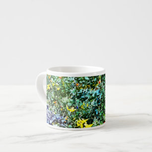 Tasse Expresso Lit de fleur dans le jardin de Monet