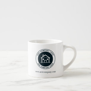 Tasse Expresso Logo d'entreprise personnalisé moderne pour la pro