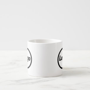 Tasse Expresso Logo d'entreprise simple promotion de marque d'ent
