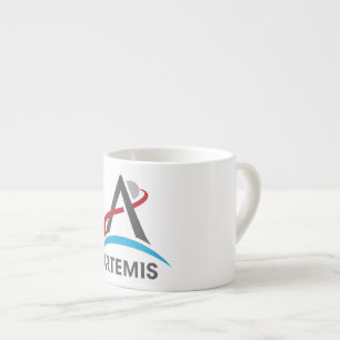 Tasse Expresso Logo du programme NASA Artemis Mars 2024 astronaut