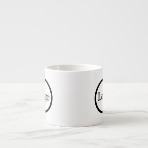 Tasse Expresso Logo simple promotion de marque commerciale