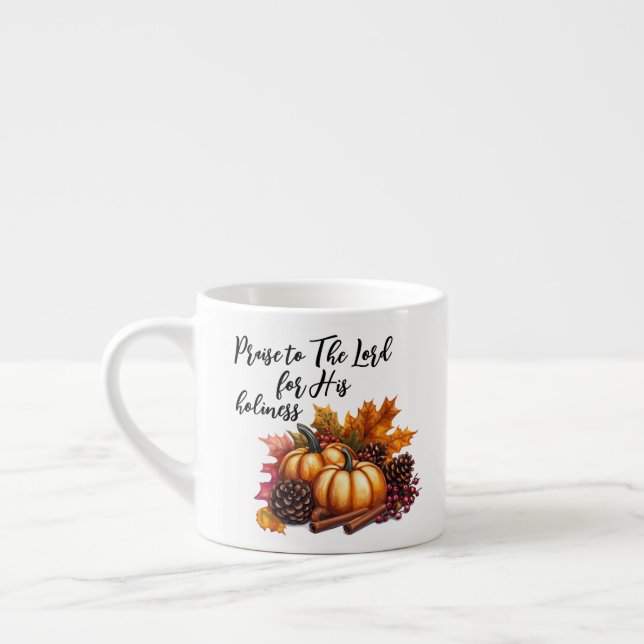 Tasse Expresso Louange Le Seigneur (Gauche)