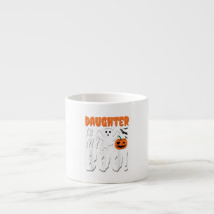 Tasse Expresso Ma fille est mon garçon Halloween Ghost Boo T-shi