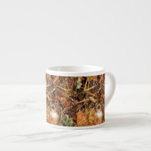 Tasse Expresso Mâle dans des cerfs communs de queue blanche de