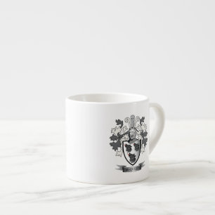 Tasse Expresso Manteau de crête de famille de McQueen des bras