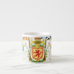 Tasse Expresso Manteau des bras écossais
