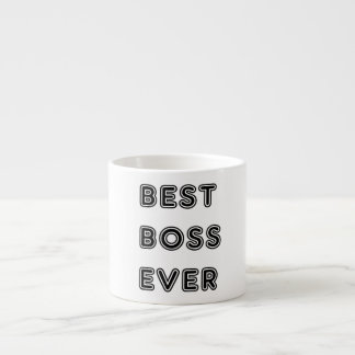 Tasse Expresso Meilleur Boss jamais