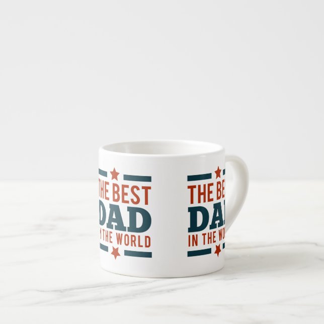 Tasse Expresso Meilleur papa (Devant droit)