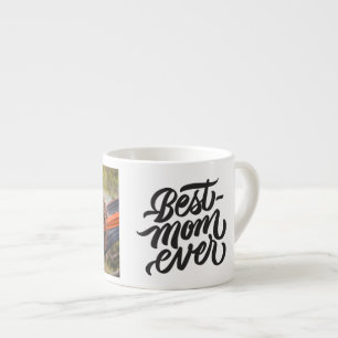 Tasse Expresso Meilleure Maman Jour Script Moderne Photo personna