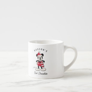 Tasse Expresso Mickey Mouse Vintage Personnalisé   Chocolat Chaud