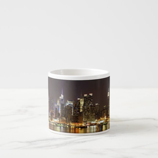 Tasse Expresso Midtown Manhattan vu du New Jersey de Weehawken (Devant)