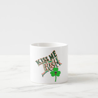 Tasse Expresso Mikitiez irish trèfle vert st.patrick chance jour
