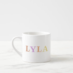Tasse Expresso Mini-Mug personnalisable couleur pour bébé